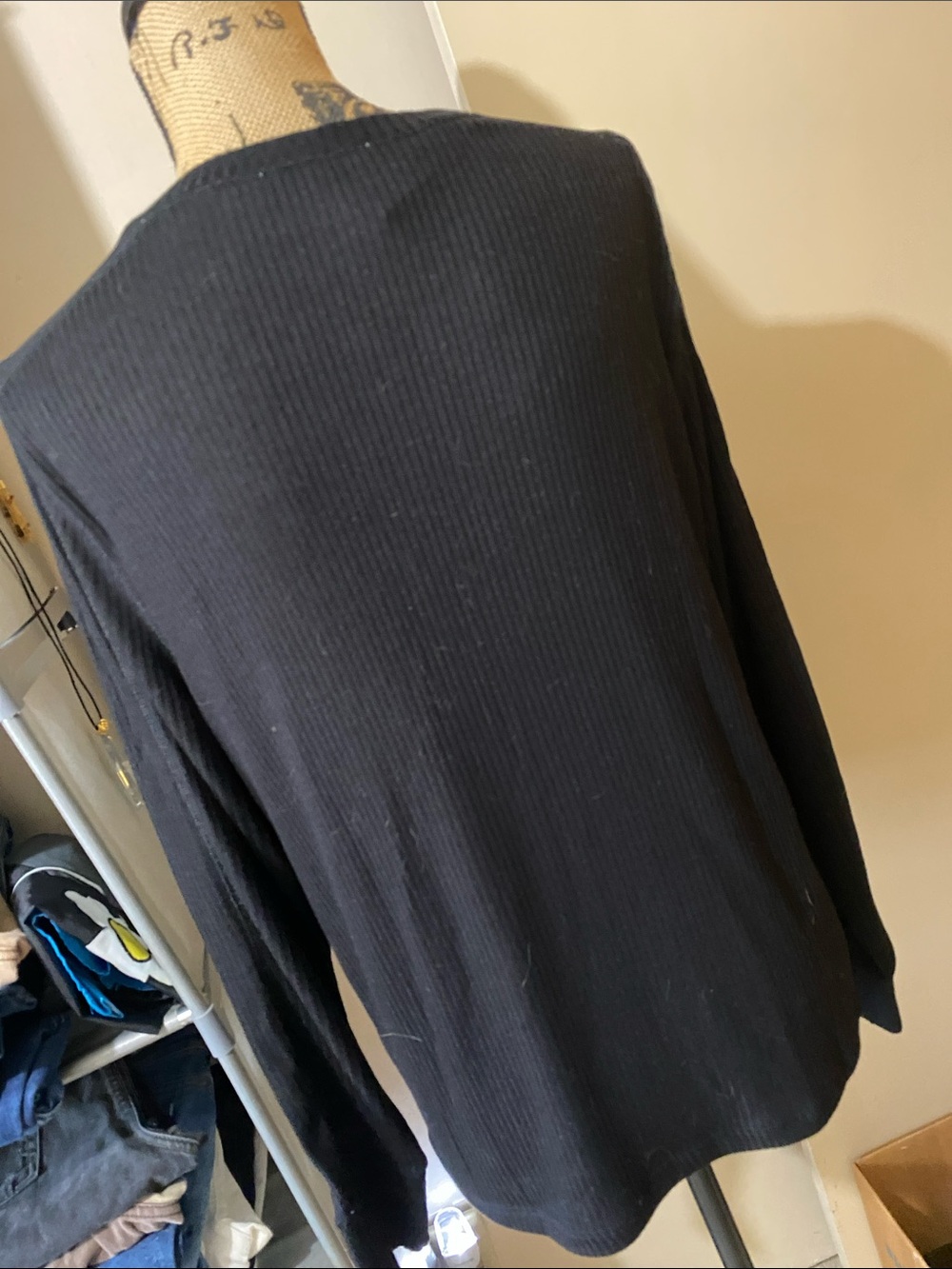 NWT MADEWELL Ribbed Long Sleeve tee shirt size women’s XXL - Picture 6 of 8